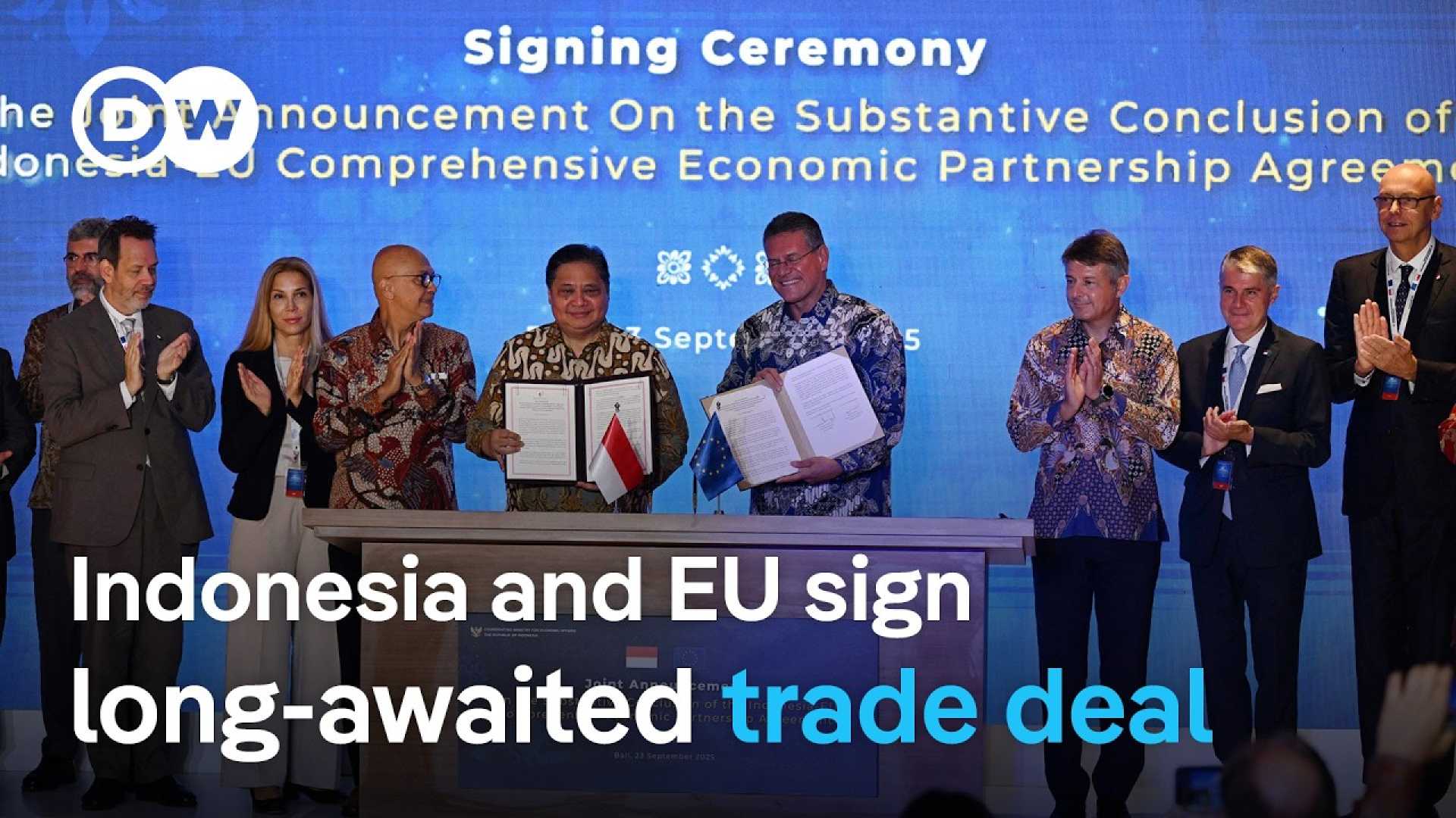 Indonesia Eu Trade Agreement Signing