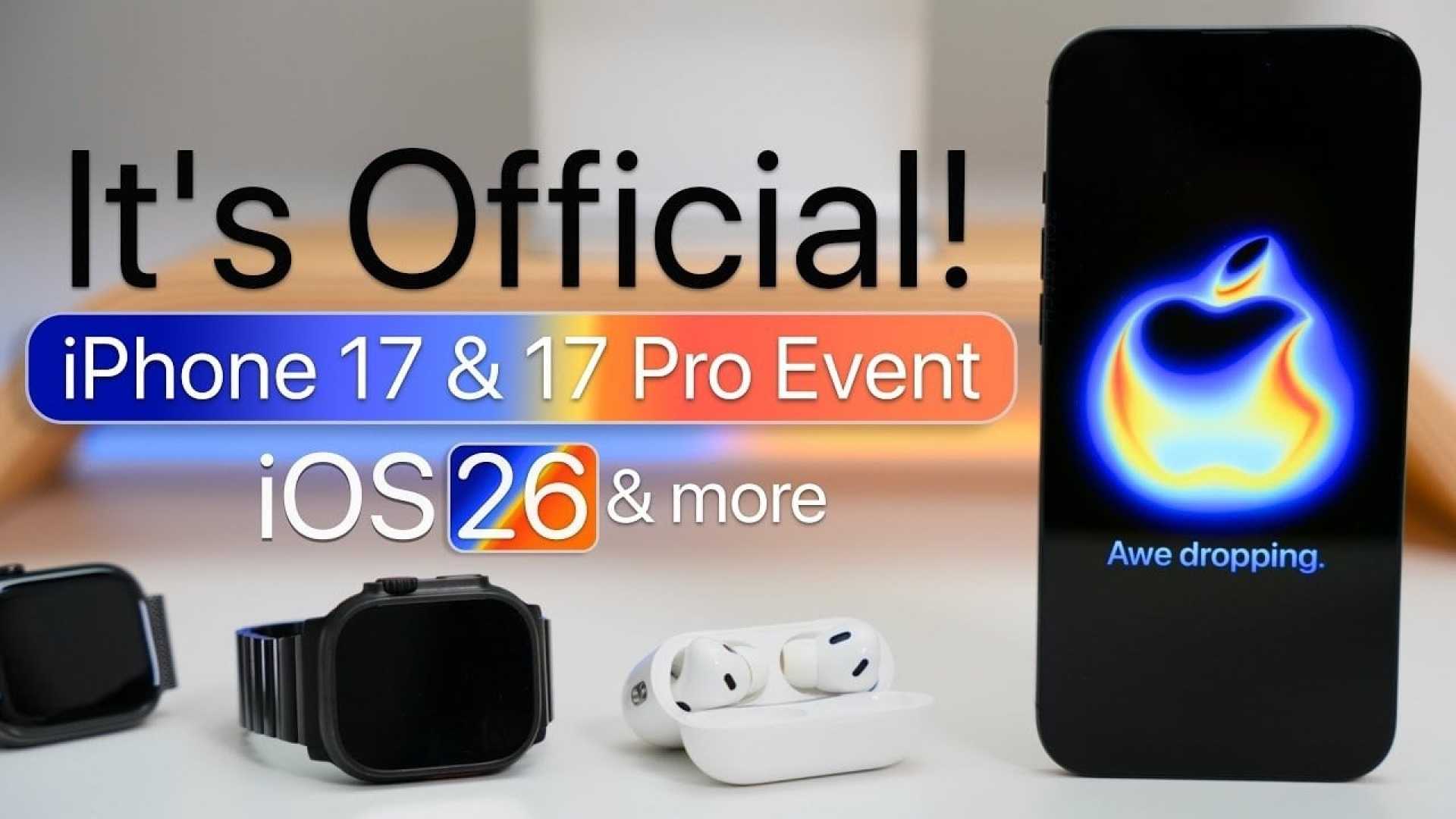 Iphone 17 Announcement Event