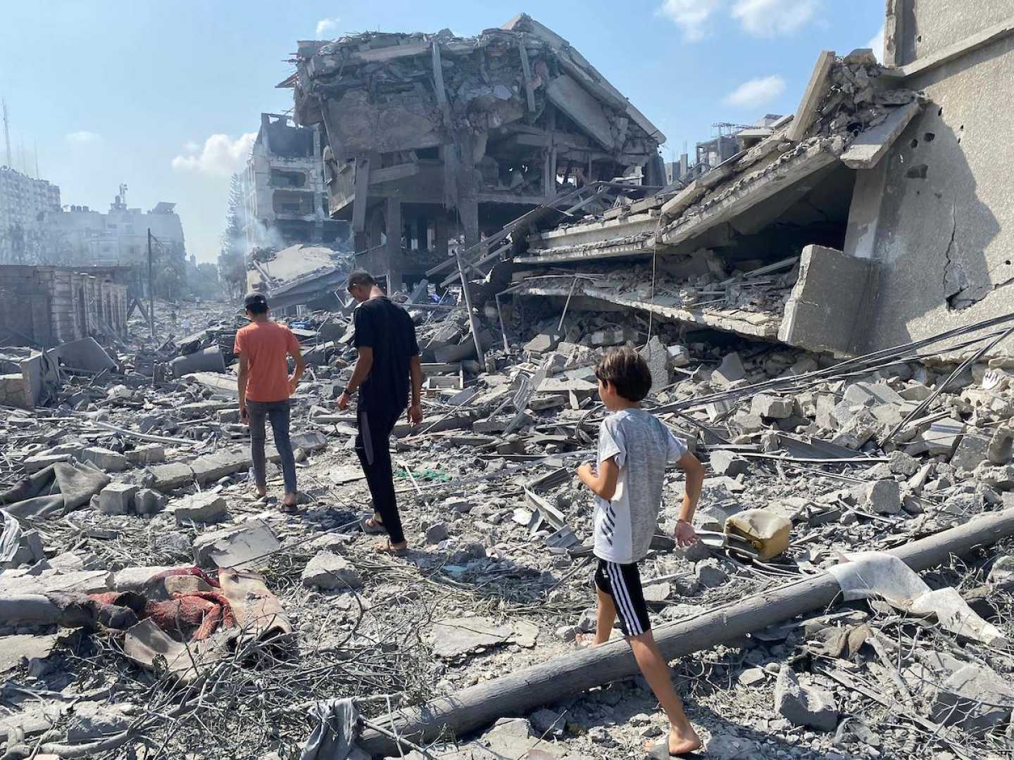 Israel Gaza Conflict Destruction