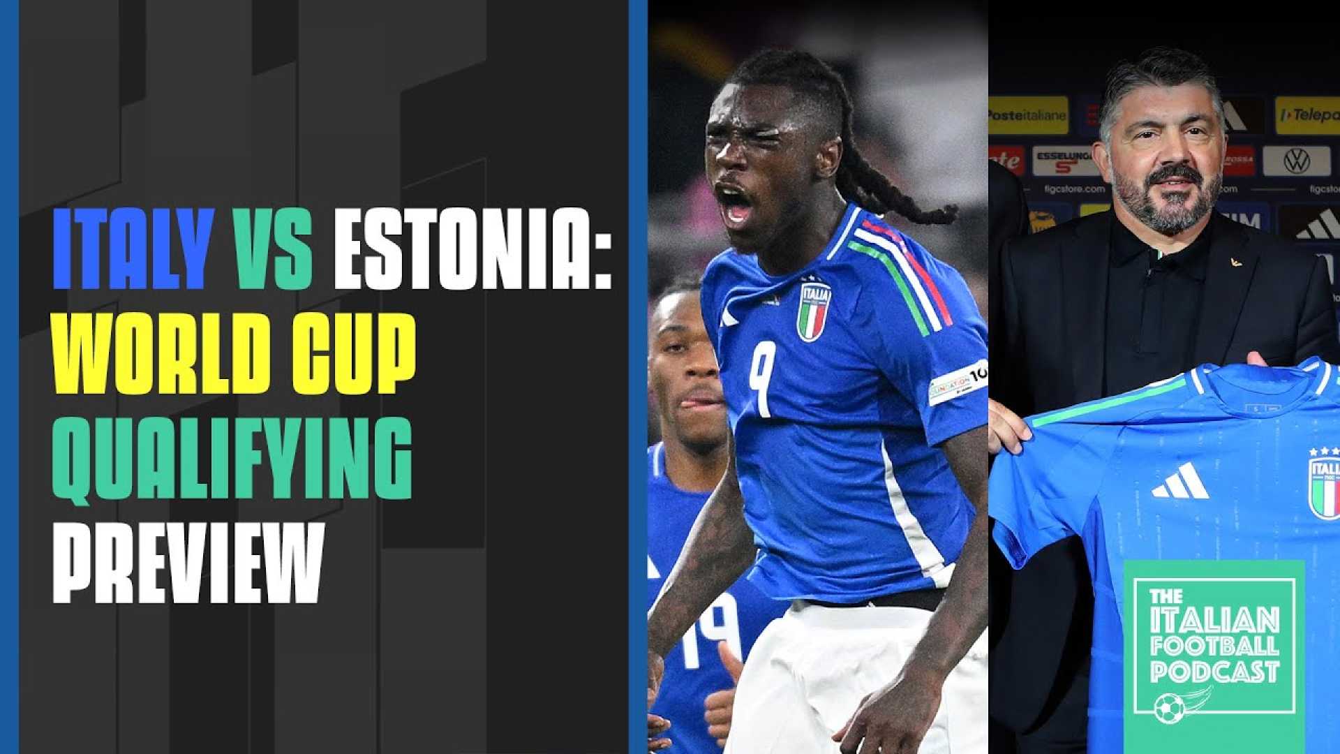 Italy Estonia World Cup Qualifier
