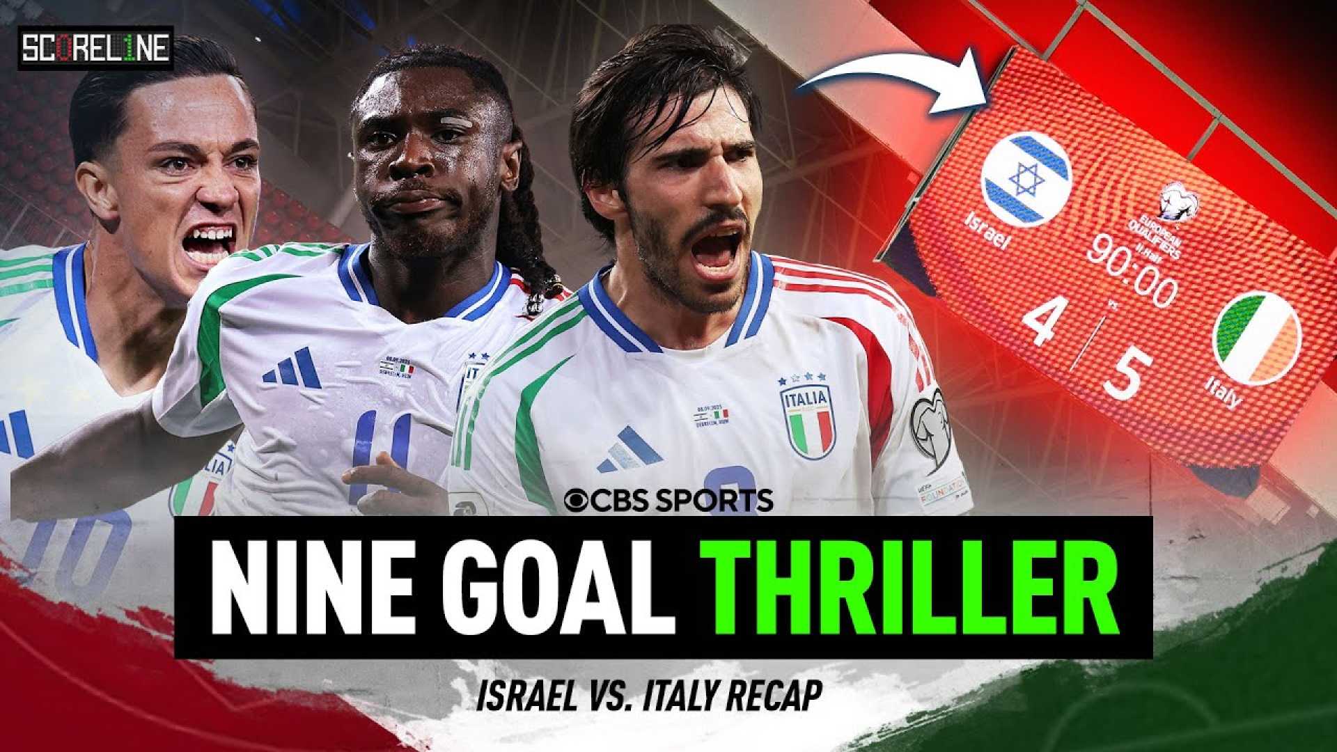 Italy Versus Israel World Cup Qualifier