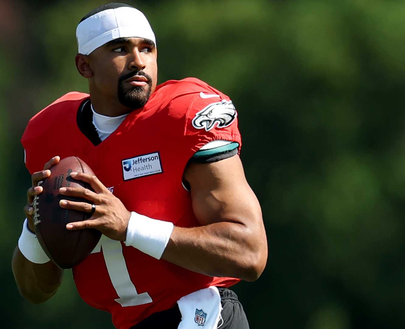 Jalen Hurts Philadelphia Eagles Training Camp