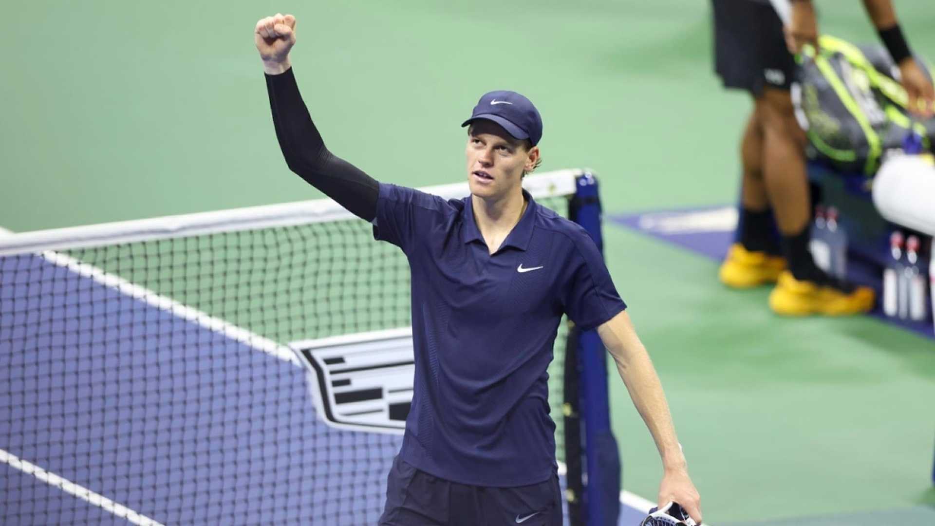 Jannik Sinner Us Open Tennis Match