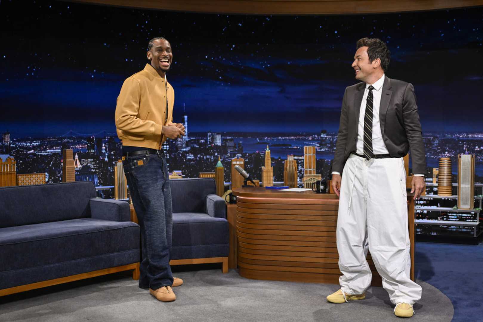 Jimmy Fallon Shai Gilgeous Alexander Tonight Show