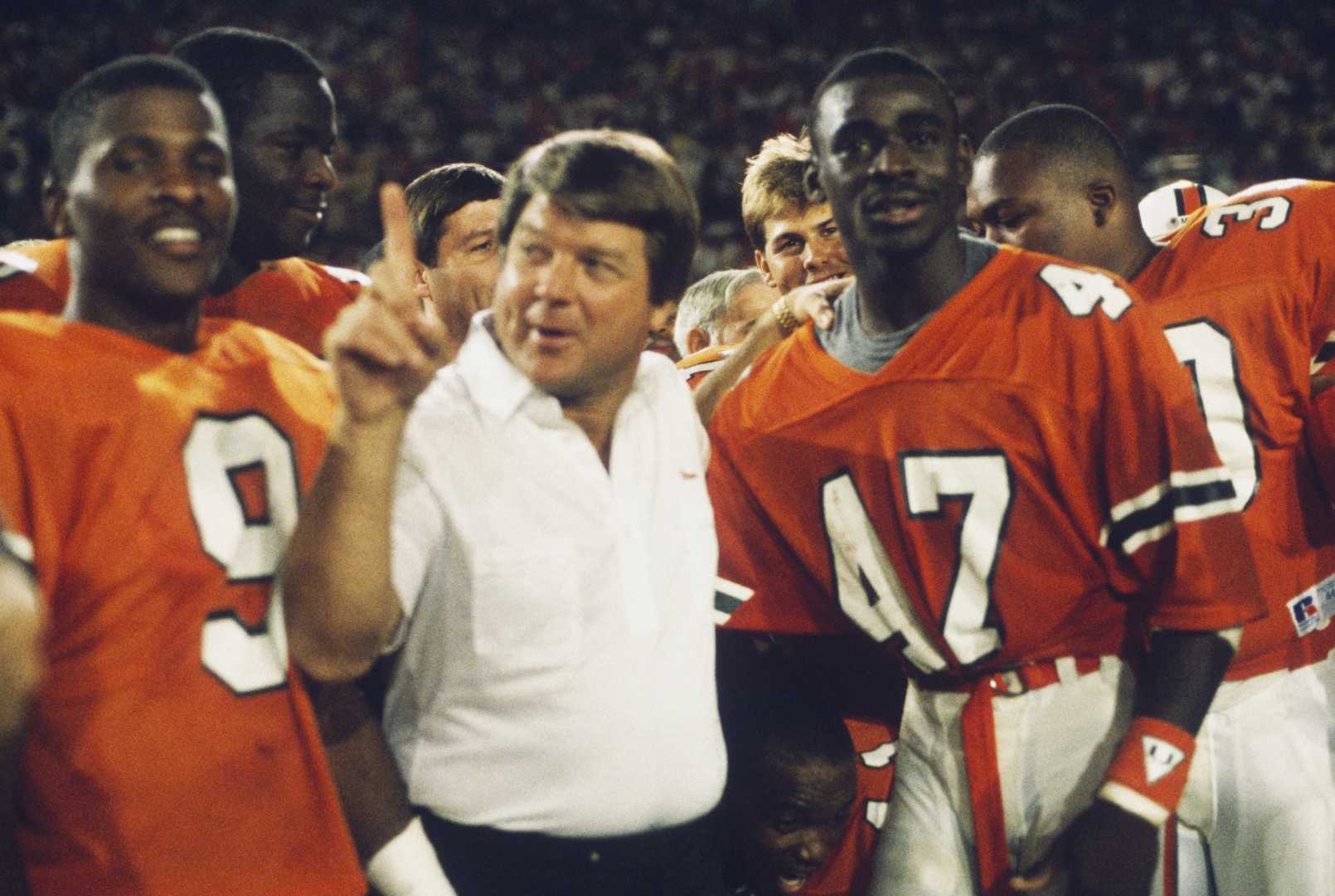 Jimmy Johnson Miami Hurricanes Game