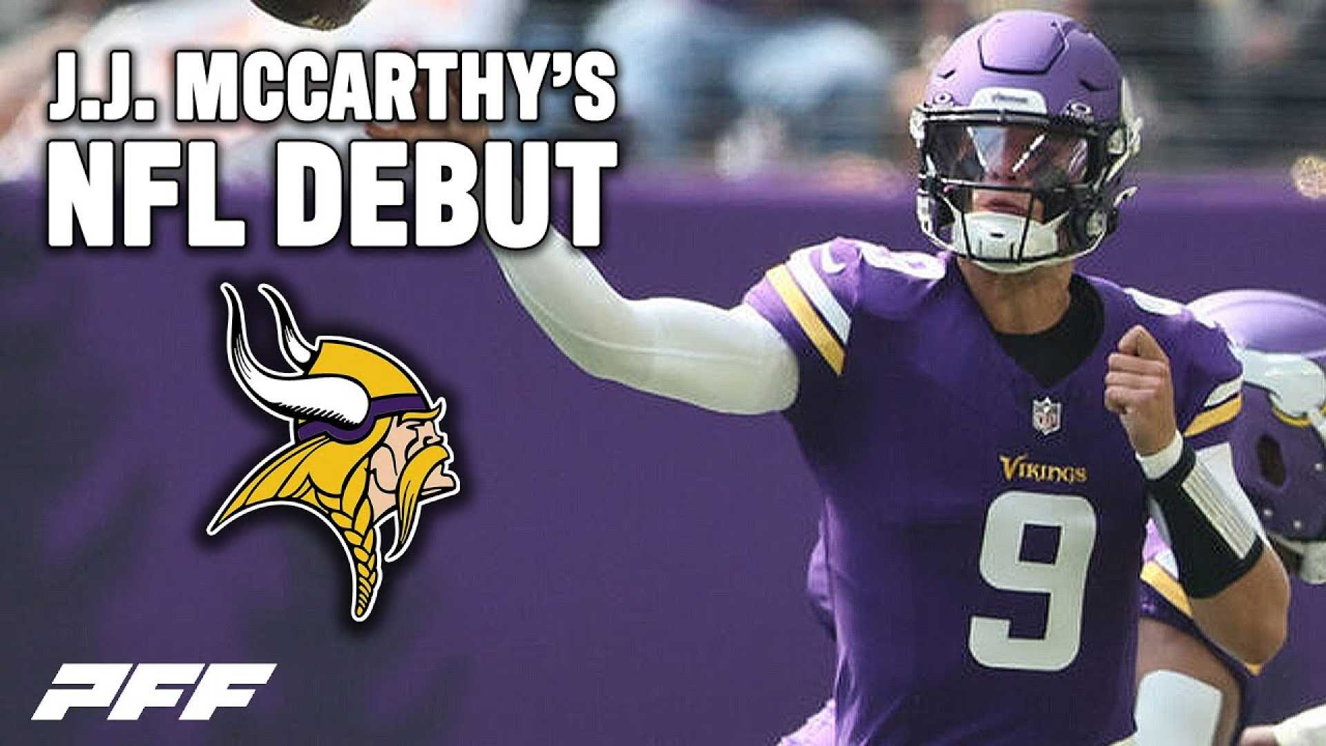 J.j. Mccarthy Nfl Debut