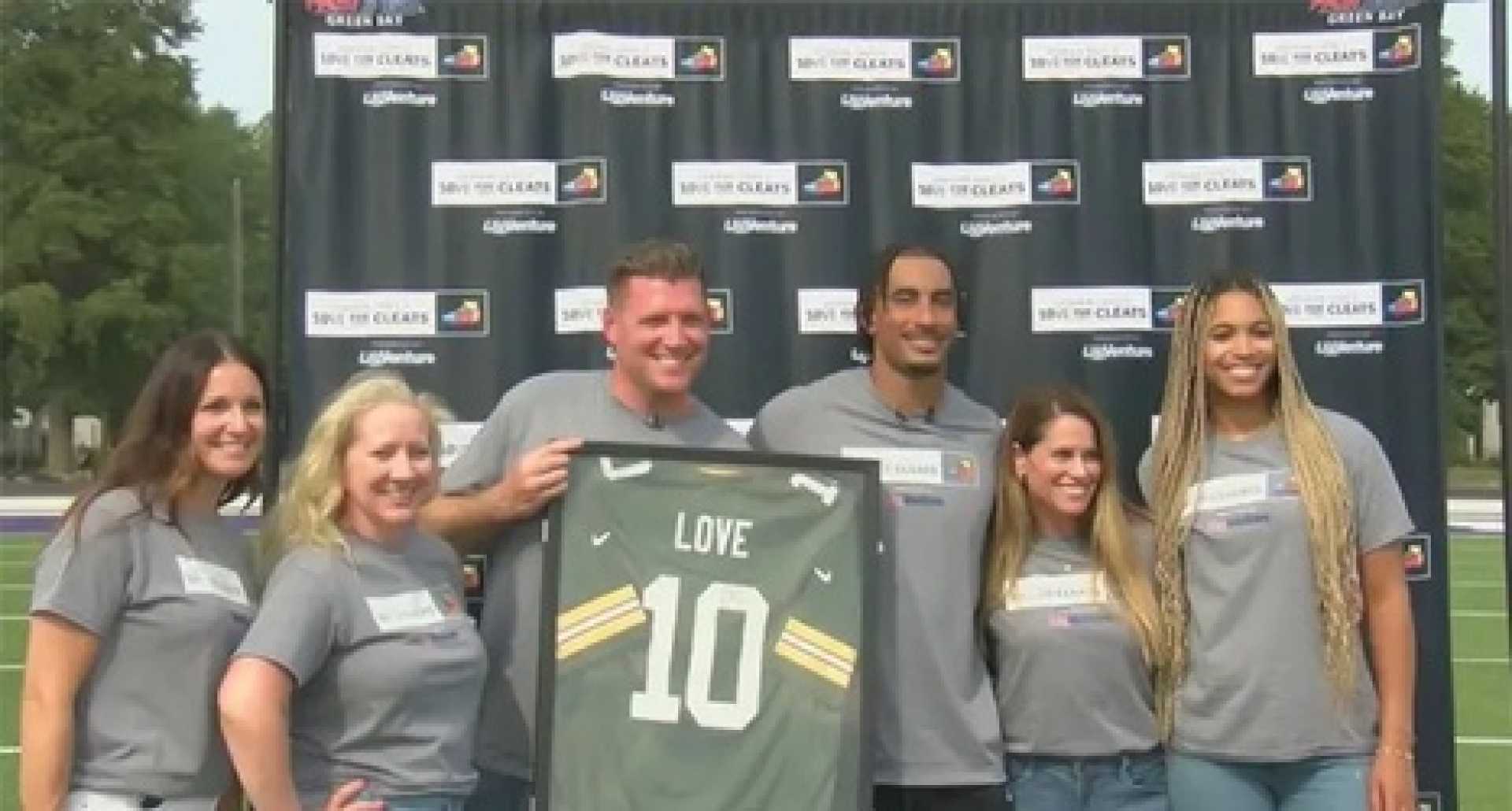 Jordan Love Family Support Athlete
