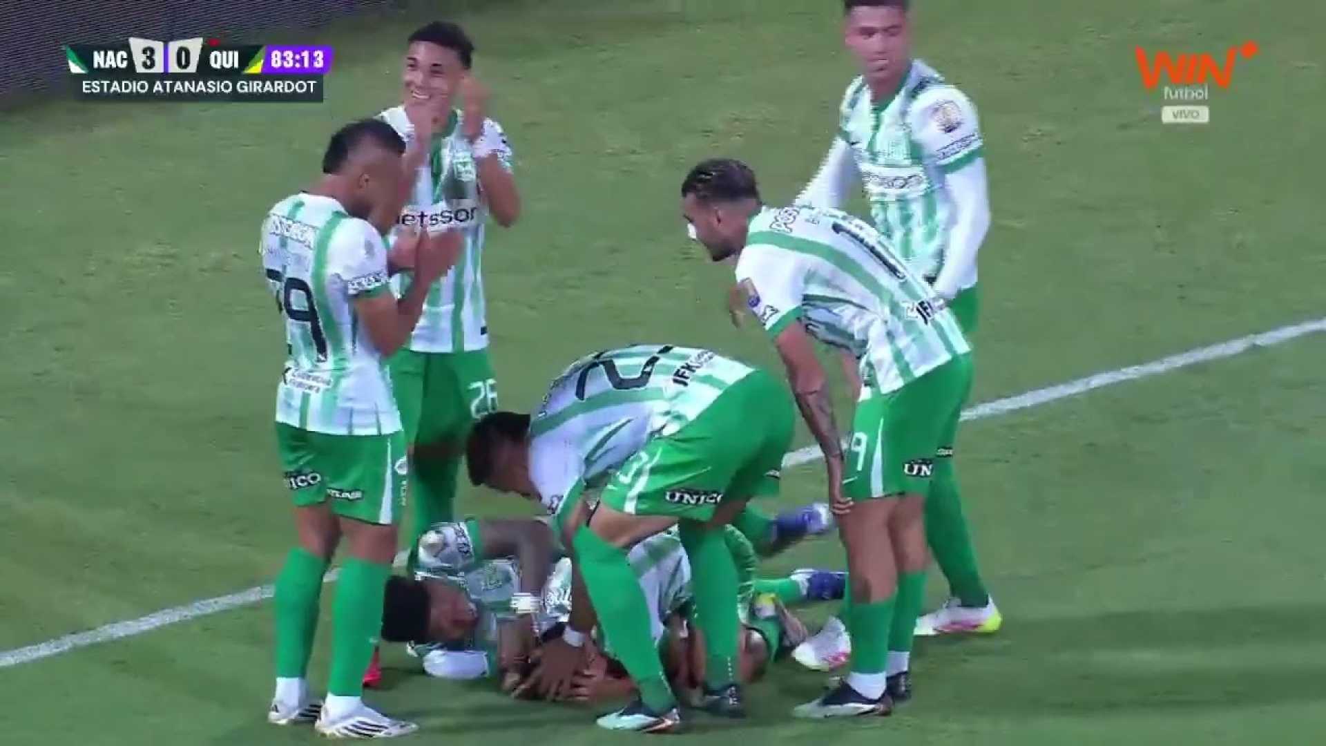 Juan Rengifo Atlético Nacional Debut