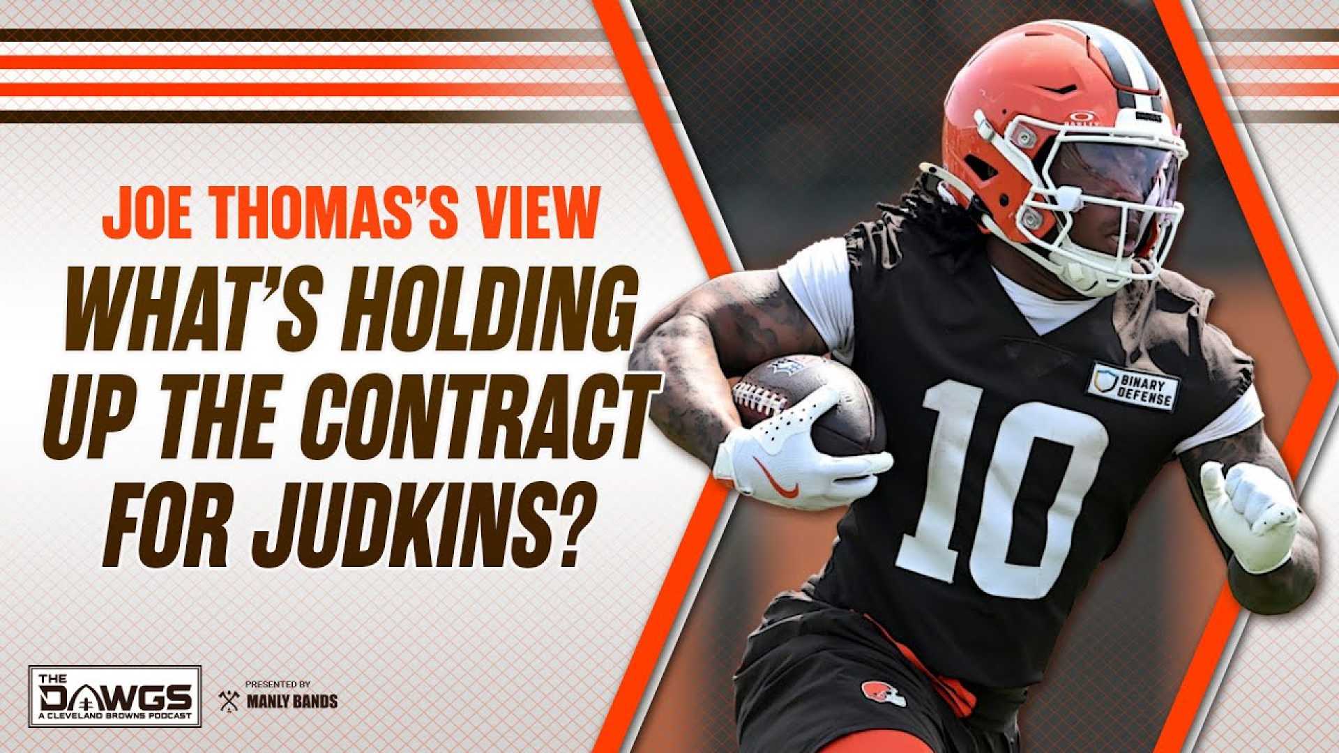 Judkins Nfl Signing Contract