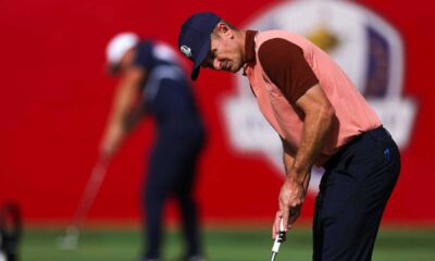 Justin Rose Putting Practice Ryder Cup