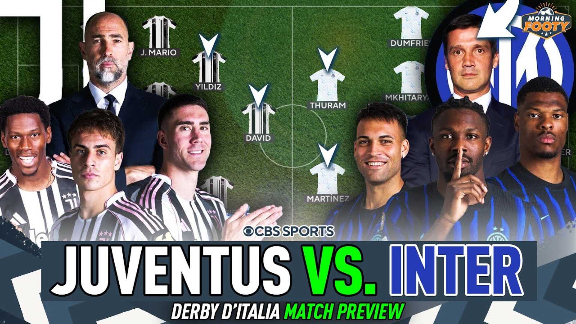 Juventus Vs Inter Derby D'italia