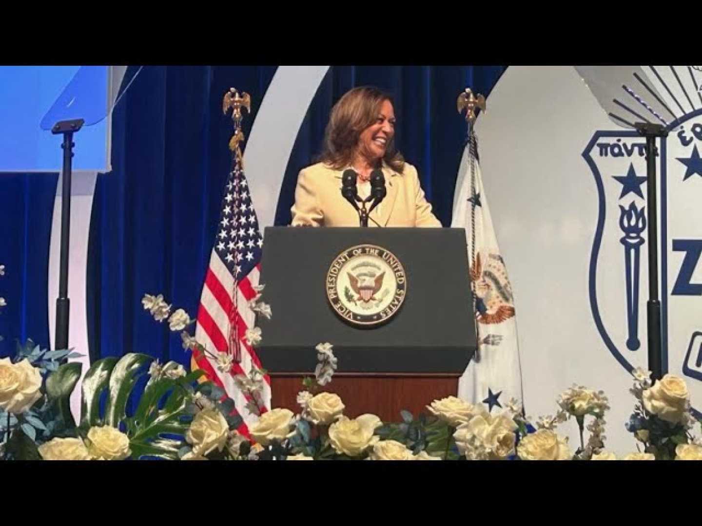 Kamala Harris Speaking Zeta Phi Beta