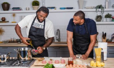 Kayvon Thibodeaux Cooking Pasta