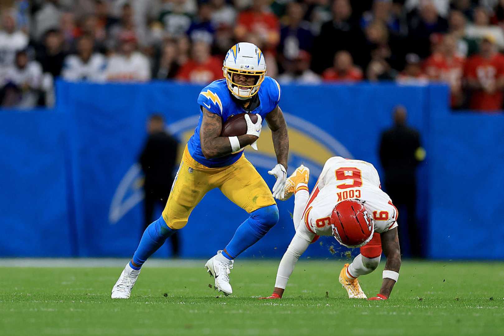 Keenan Allen Chargers Raiders Monday Night Football