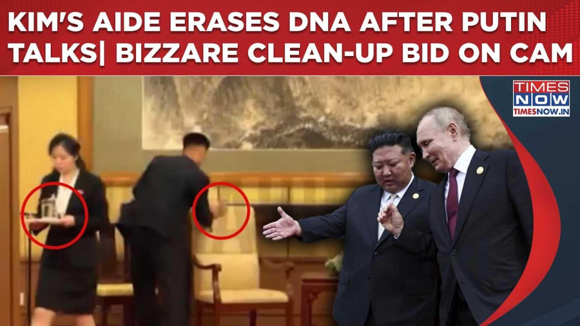 Kim Jong Un Putin Meeting Cleanup