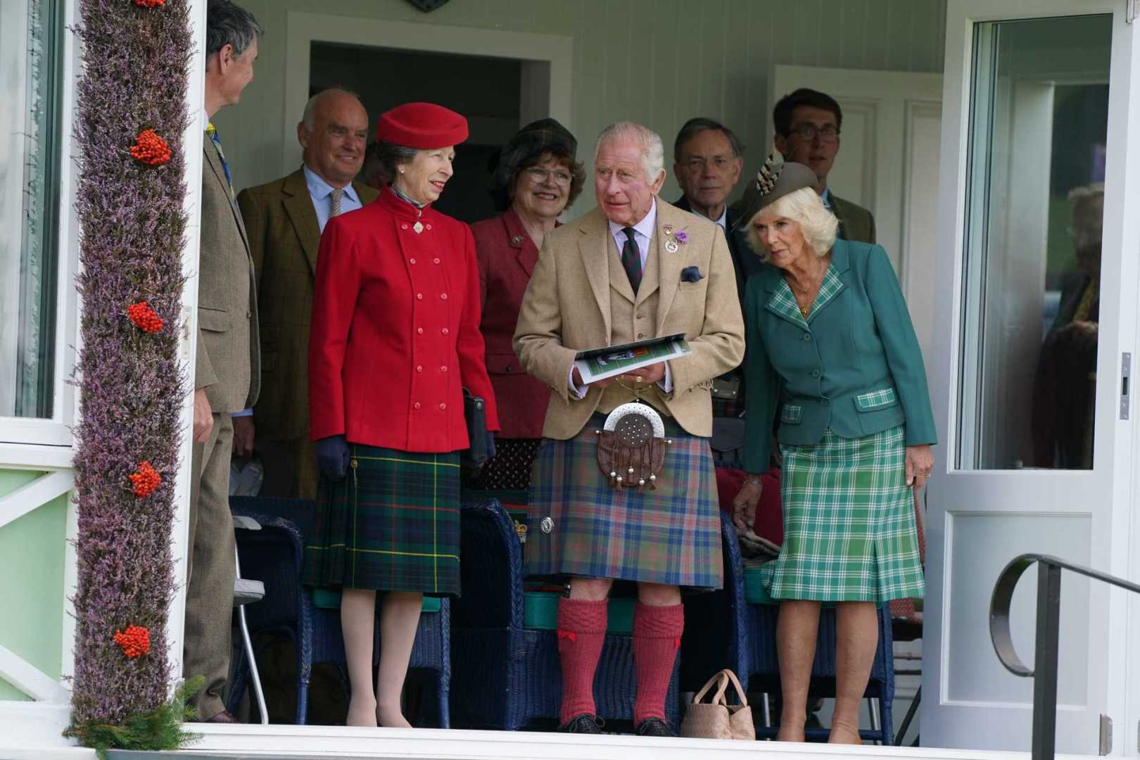 King Charles Braemar Gathering Kilt