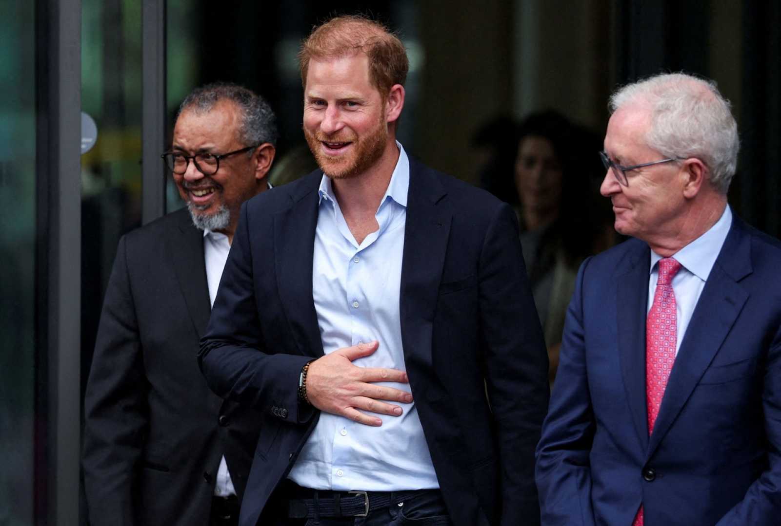 King Charles Prince Harry Tea Meeting