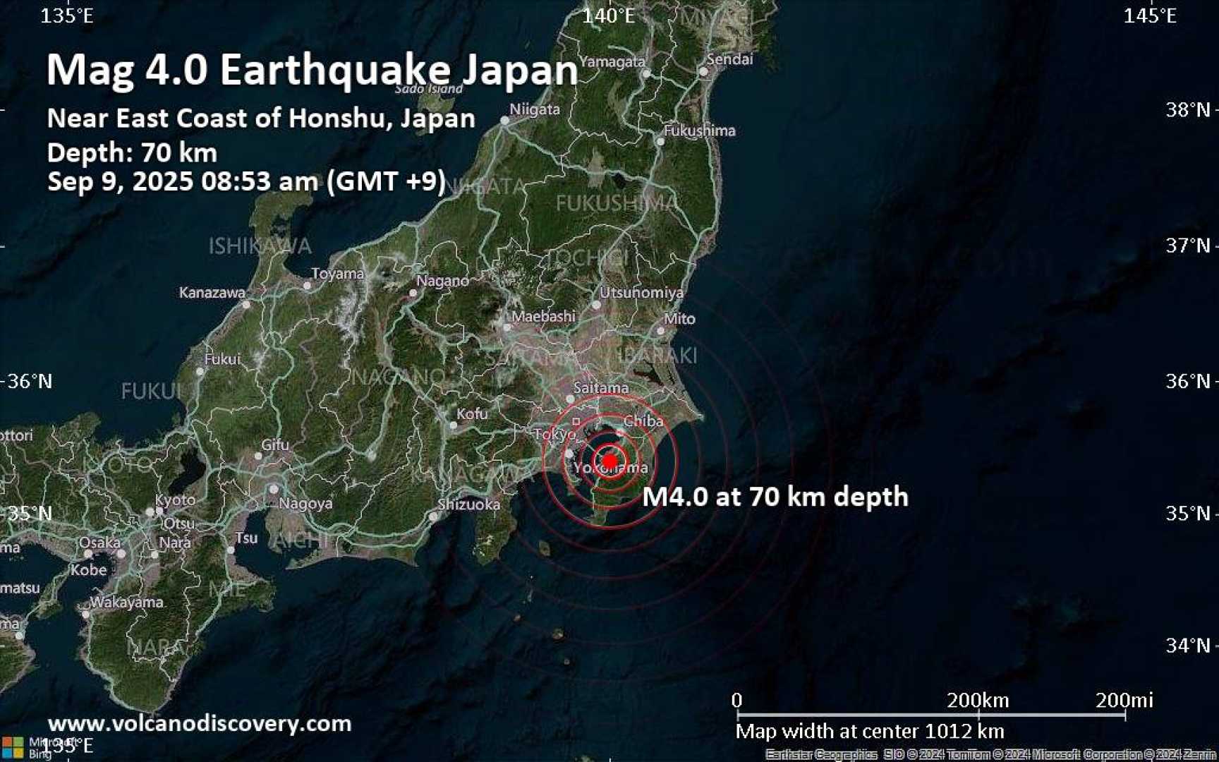 Kisarazu Earthquake News