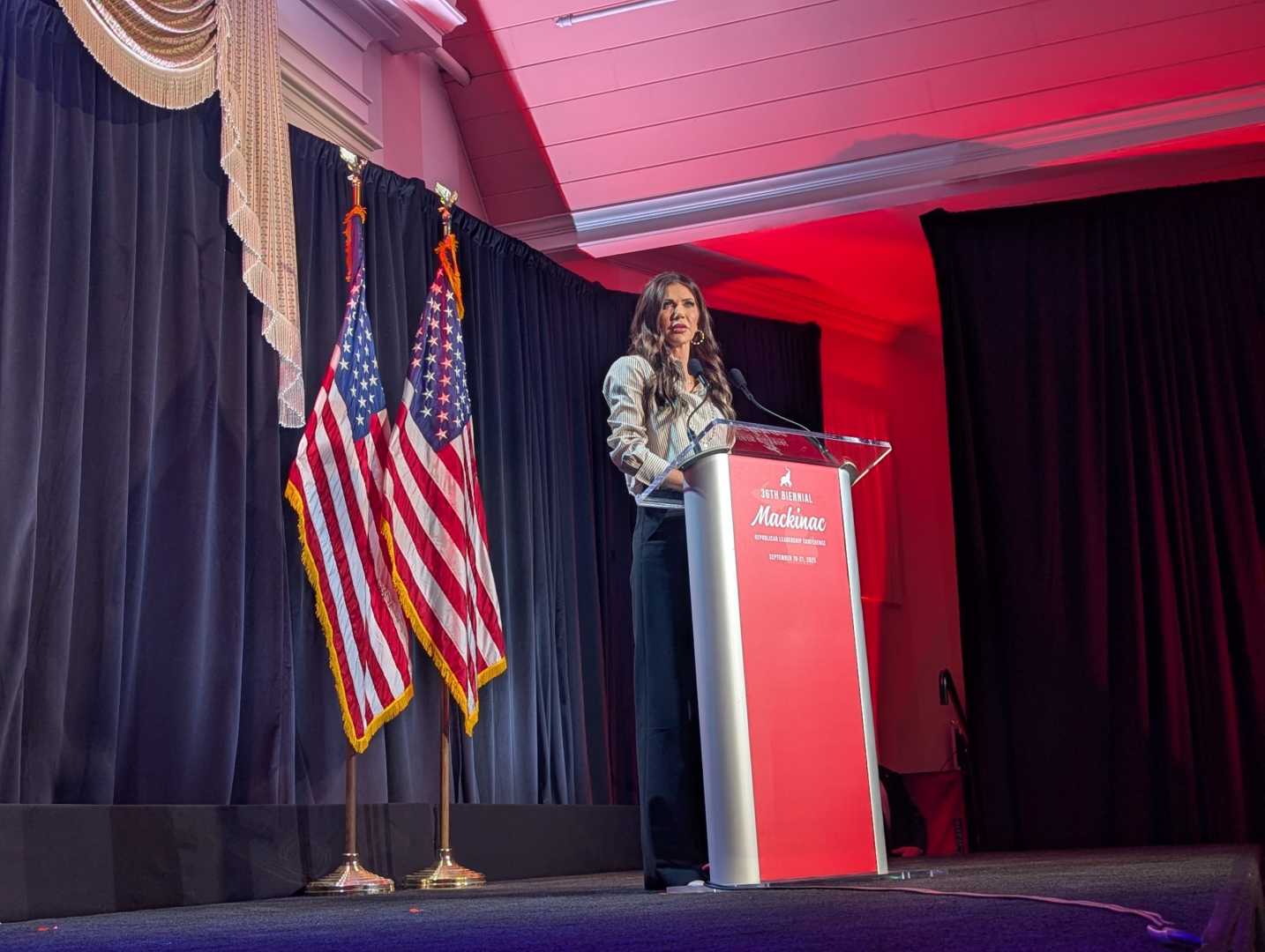 Kristi Noem Michigan Republican Party Conference