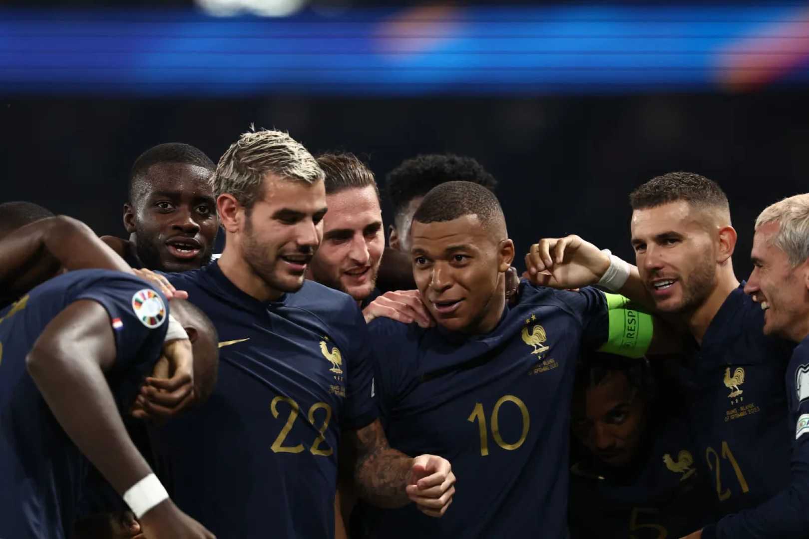 Kylian Mbappé France Football Lineup