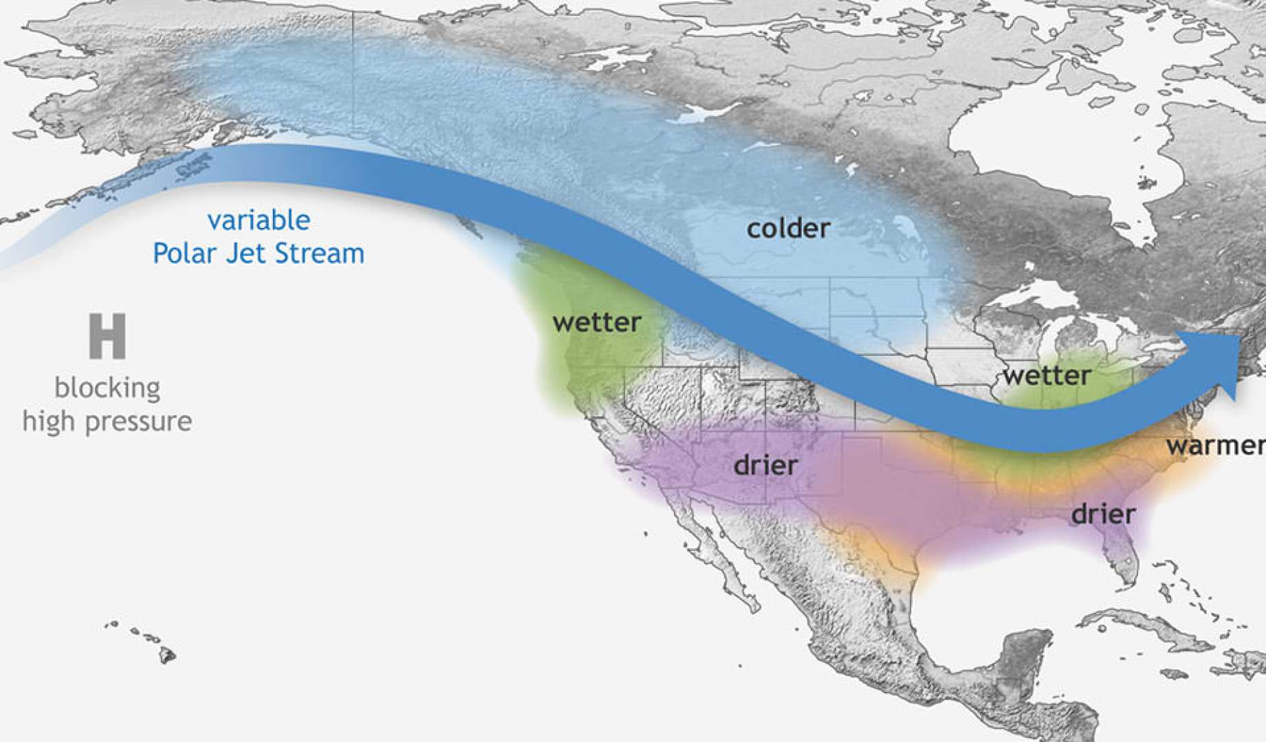 La Nina Weather Pattern California October 2025