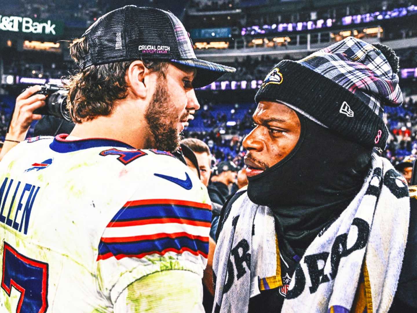 Lamar Jackson Josh Allen Nfl Mvp Matchup