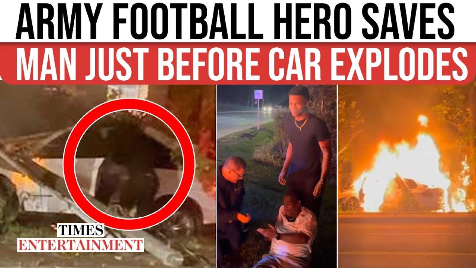 Larry Pickett Jr. Hero Saving Man Burning Vehicle