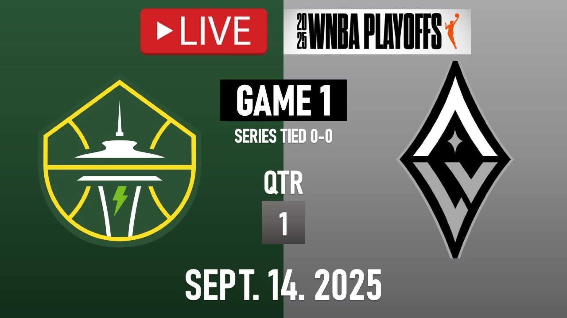 Las Vegas Aces Seattle Storm Wnba Playoffs 2025
