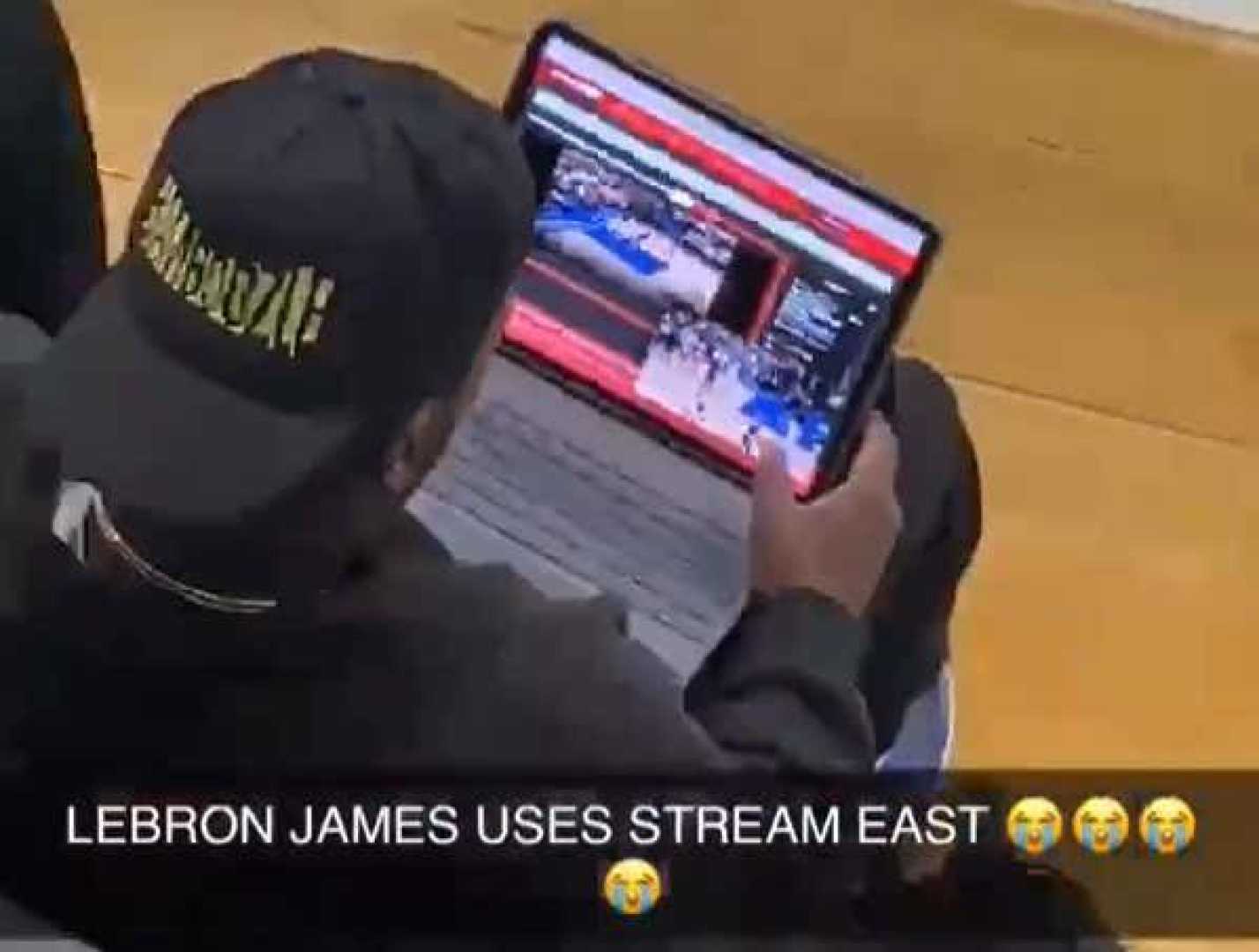 Lebron James Illegal Sports Streaming