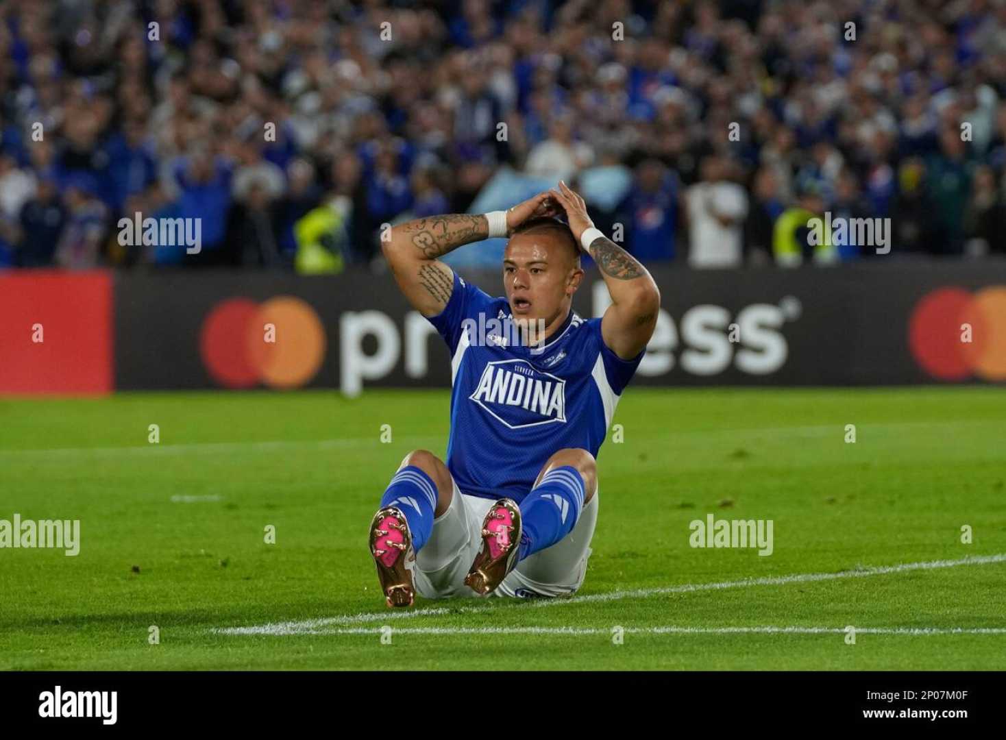 Leo Castro Millonarios Soccer Match