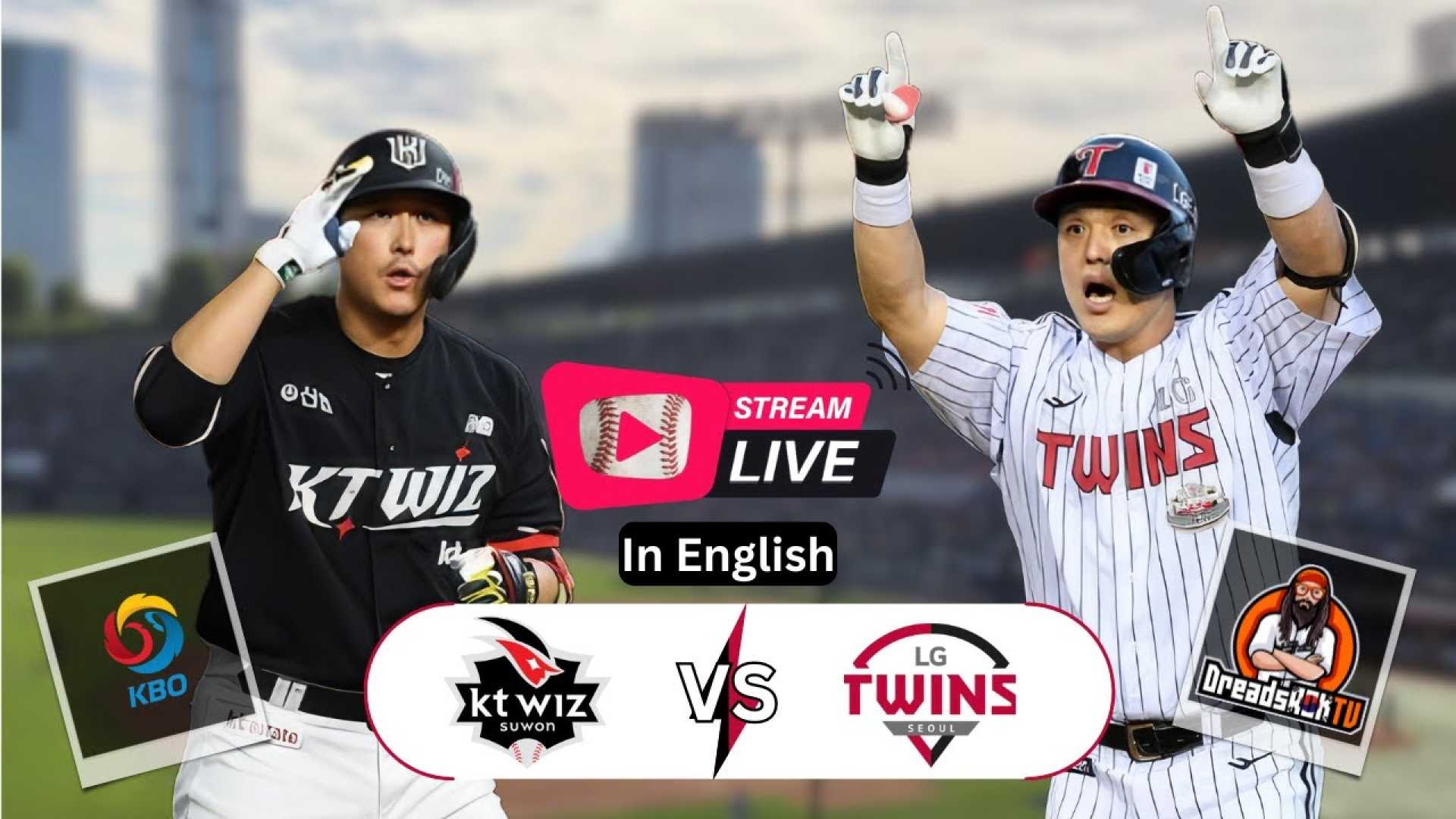 Lg Twins Vs Kt Wiz Baseball Game