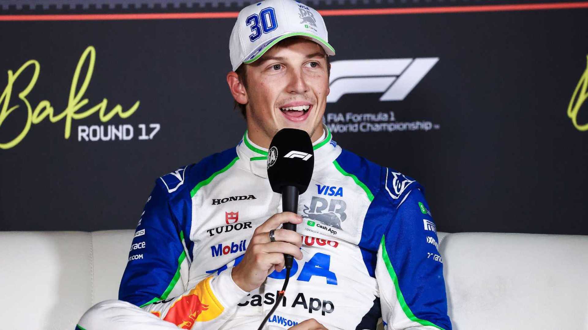 Liam Lawson Azerbaijan Grand Prix Qualifying