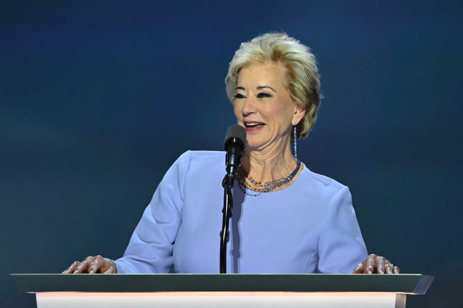 Linda Mcmahon Education Secretary Trump