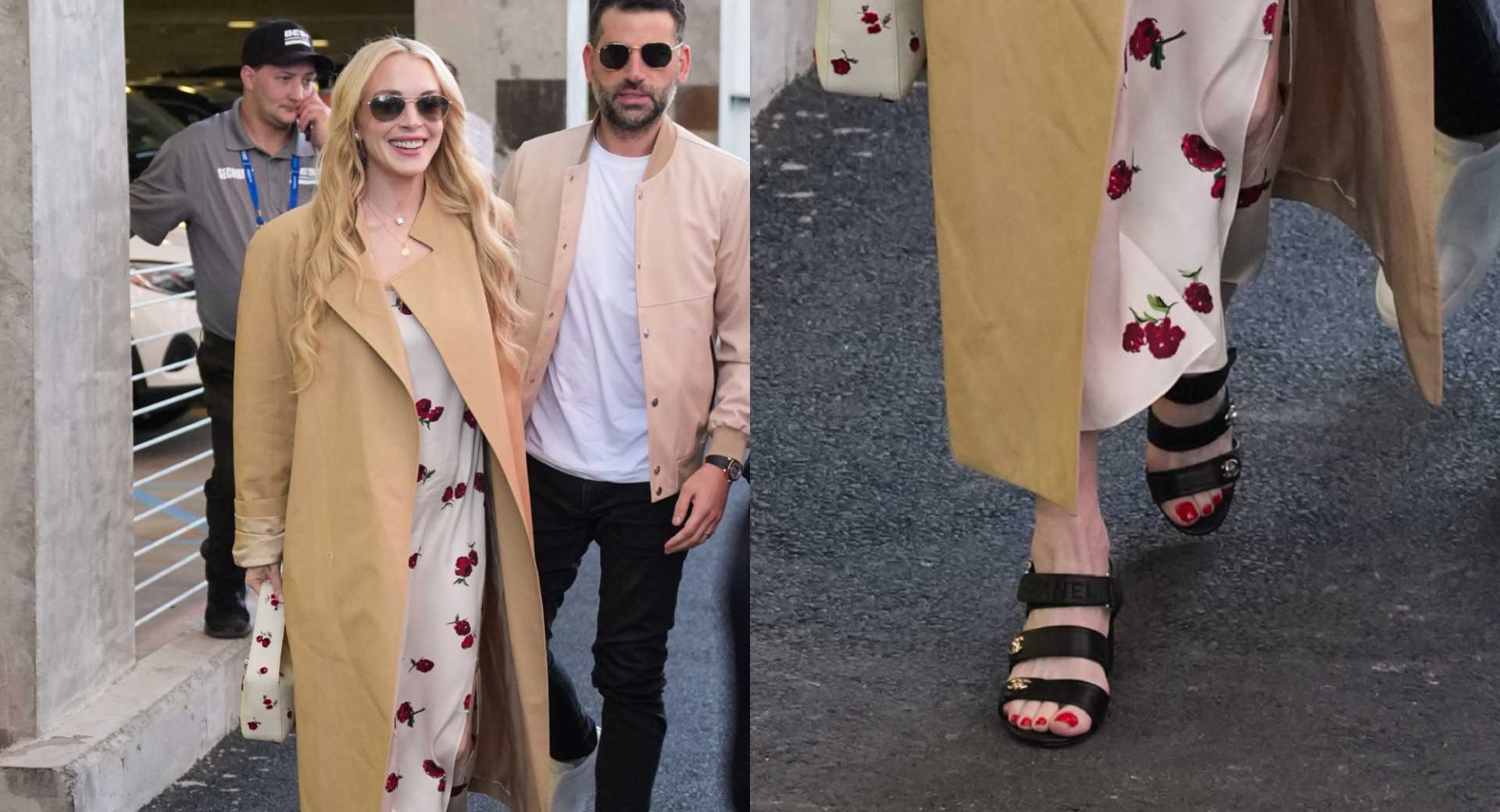 Lindsay Lohan Us Open Fashion 2023