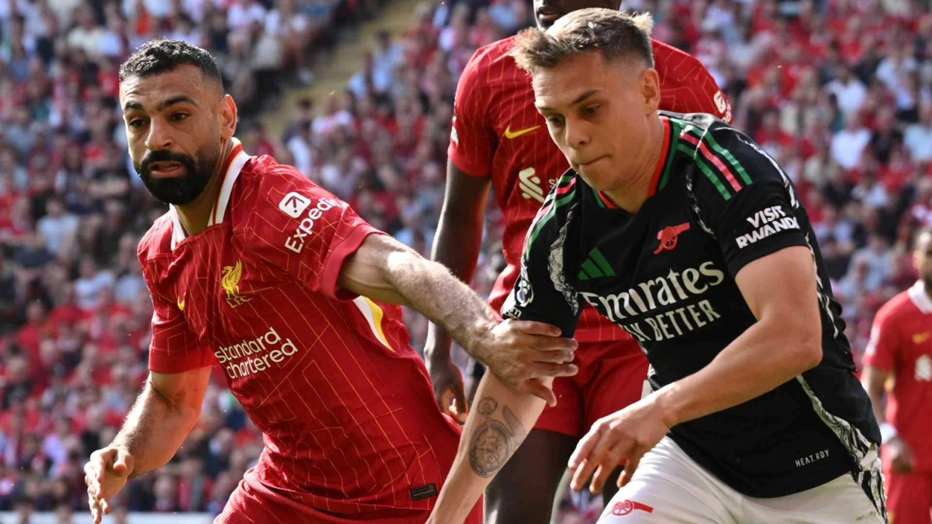 Liverpool Arsenal Football Match August 2025