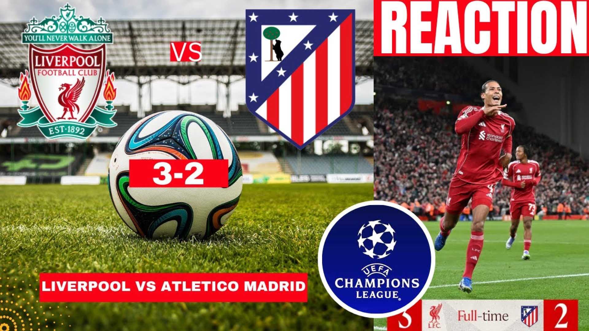 Liverpool Atlético Madrid Soccer Match