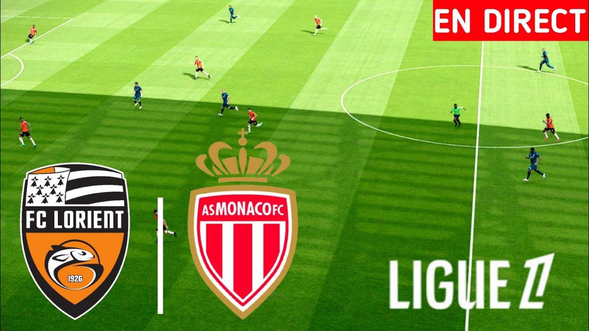 Lorient Vs Monaco Ligue 1 2025