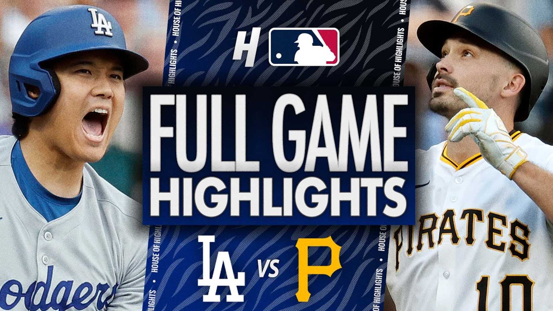 Los Angeles Dodgers Pittsburgh Pirates Game Highlights