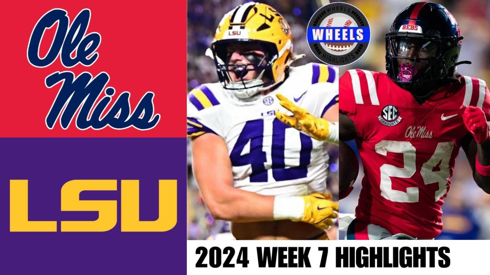 Lsu Vs Ole Miss Football Game