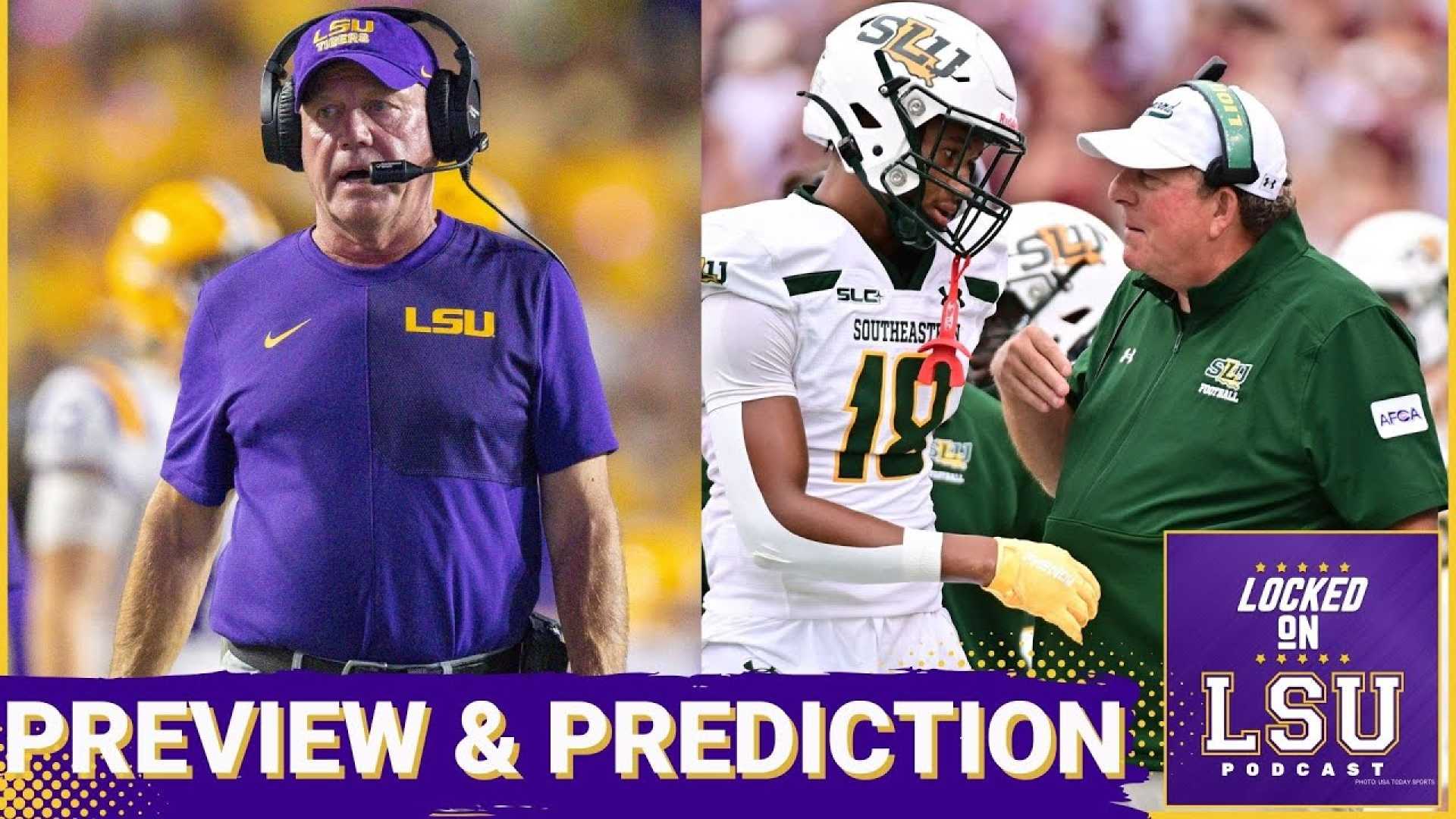 Lsu Vs Southeastern Louisiana Football