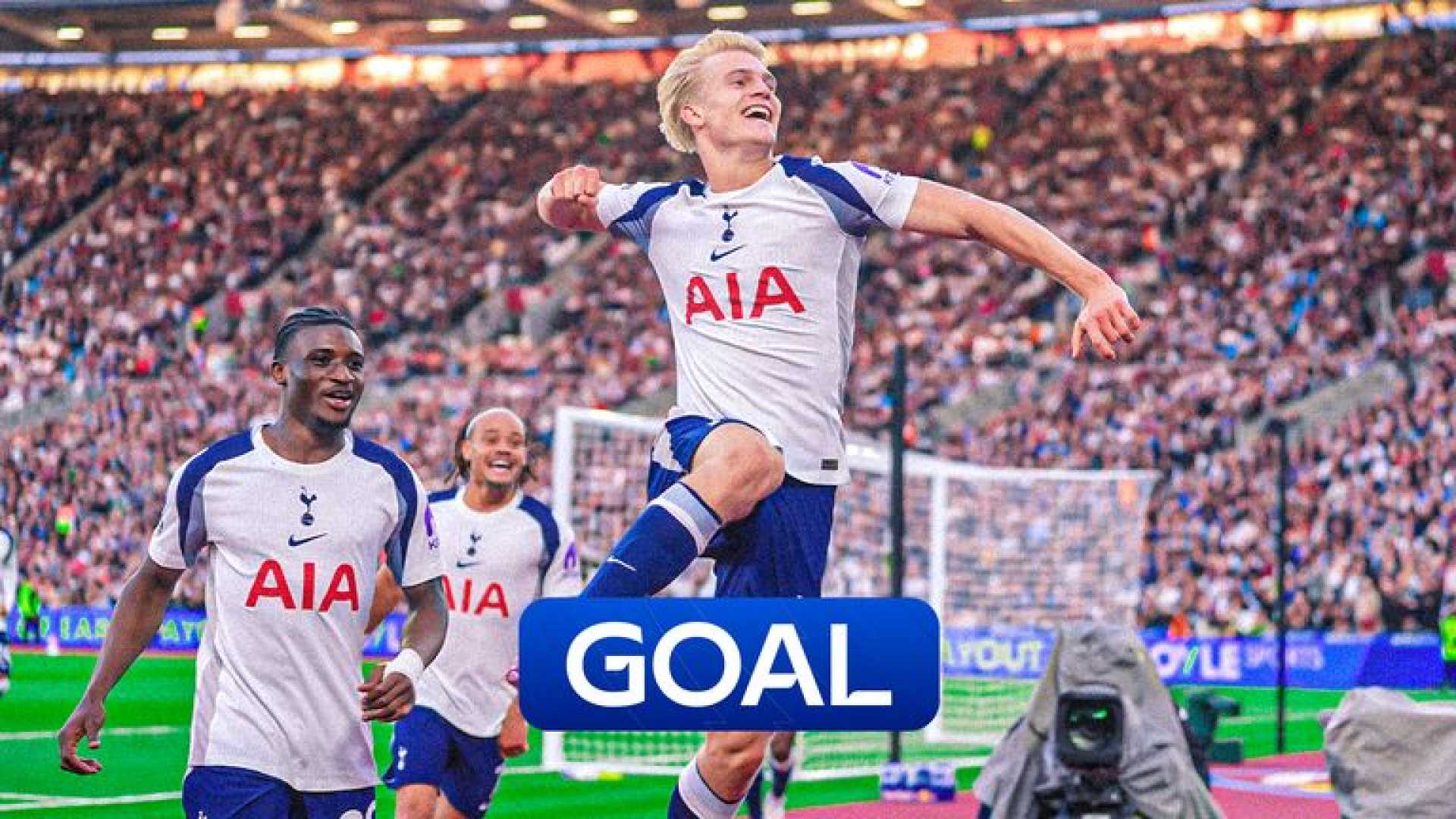 Lucas Bergvall Tottenham West Ham