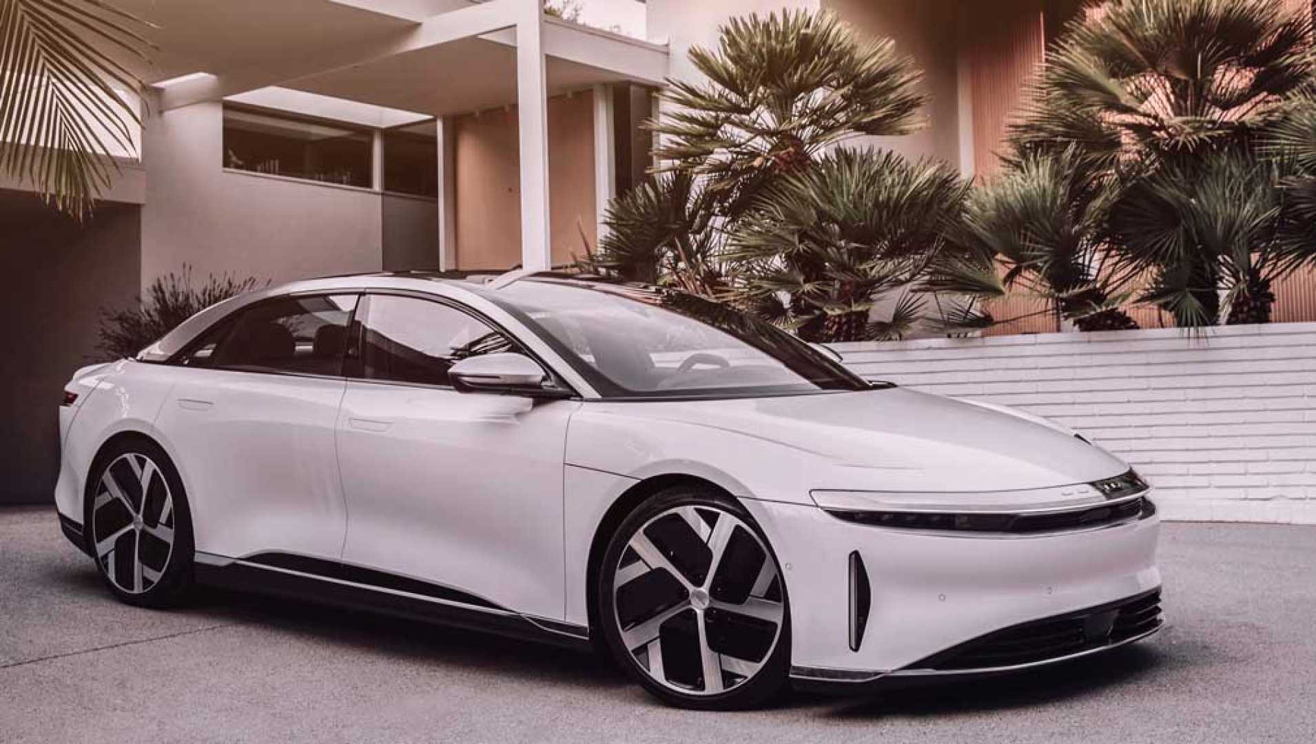 Lucid Group Electric Vehicle Stock Split