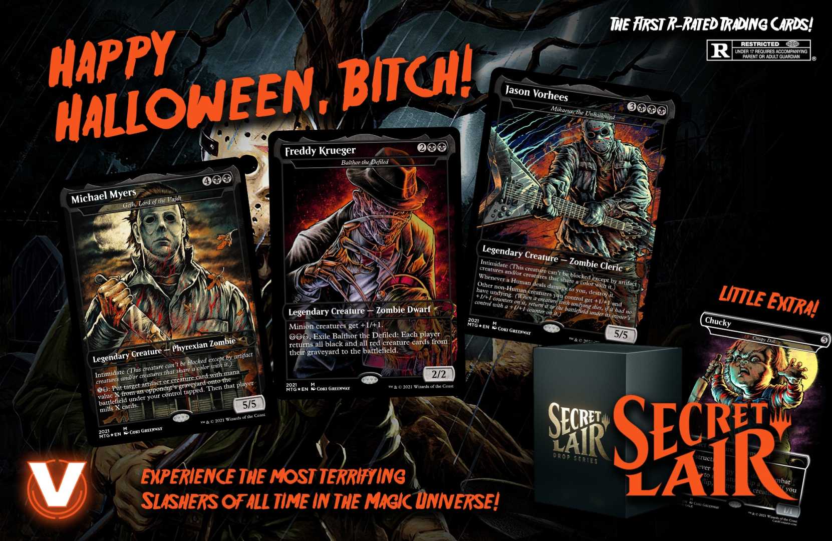 Magic The Gathering Secret Lair Halloween