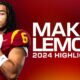 Makai Lemon Usc Football Highlights