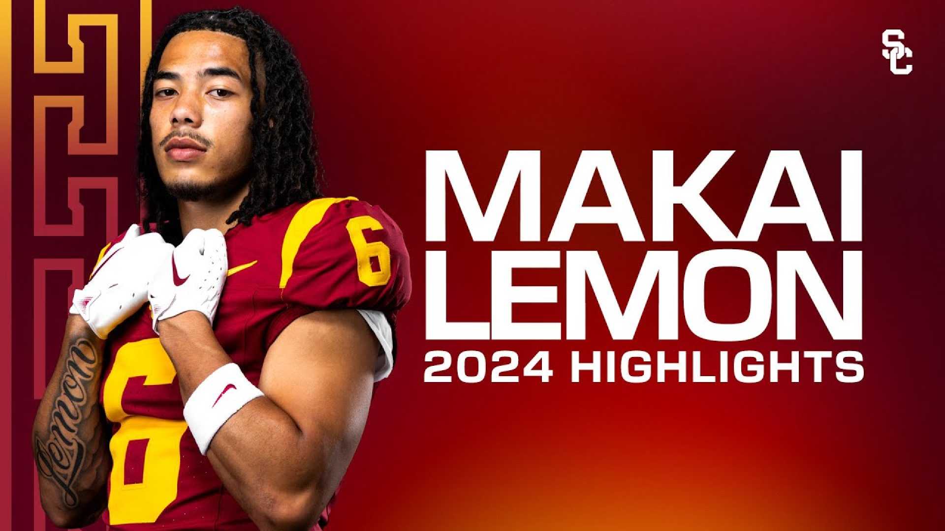 Makai Lemon Usc Football Highlights