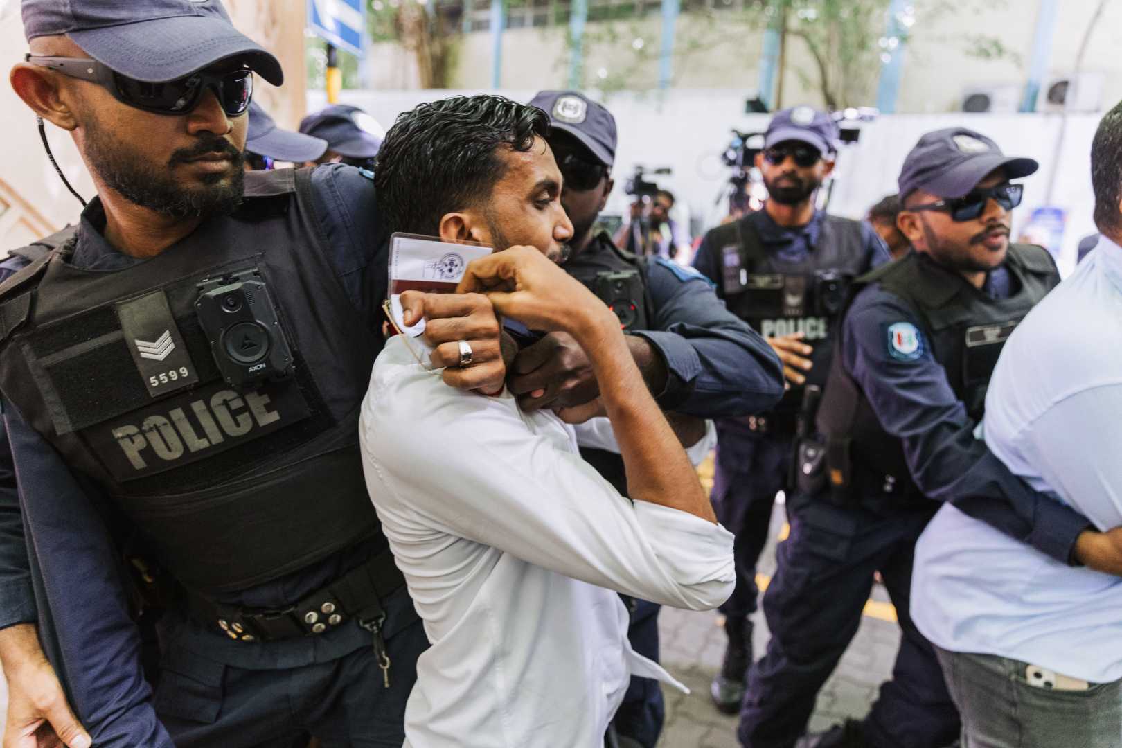 Maldives Media Government Censorship Protests