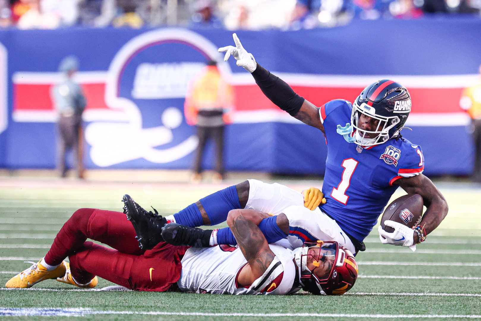 Malik Nabers Football Injury