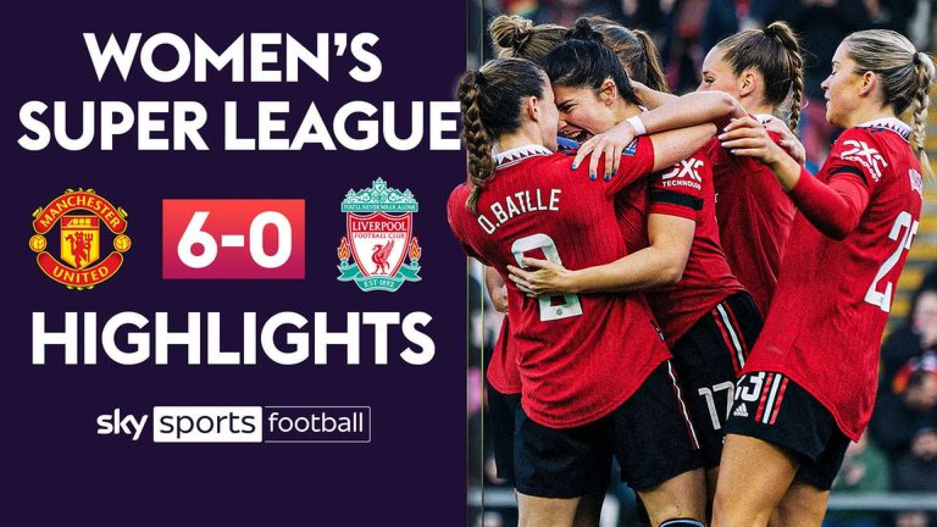 Manchester United Vs Liverpool Women's Super League