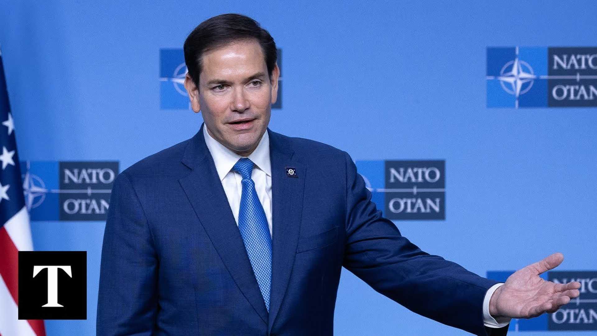 Marco Rubio Press Conference Nato Summit