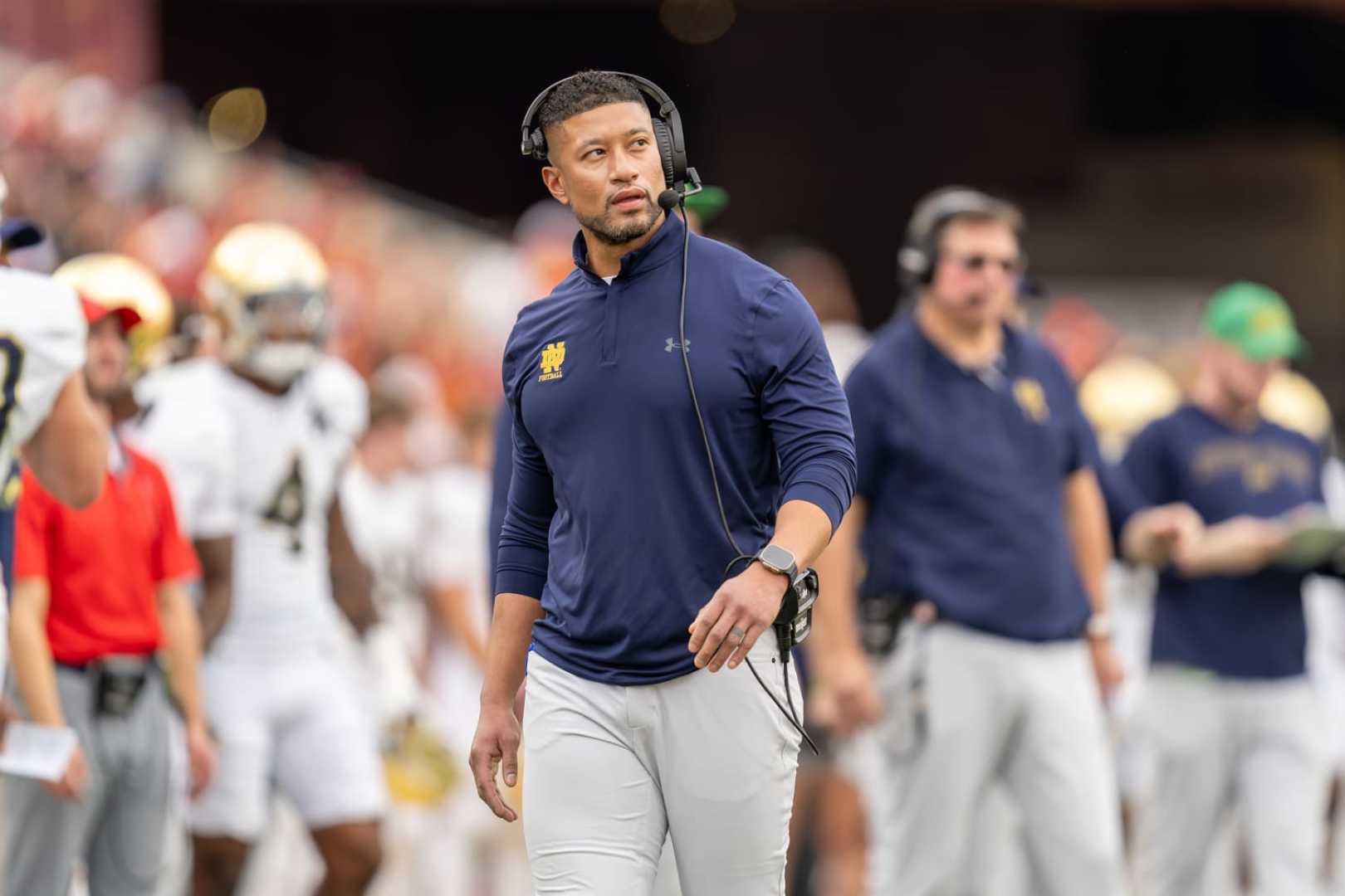 Marcus Freeman Notre Dame Football
